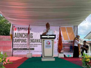 Pjs Bupati Asahan Hadiri Launching Kampung Pengawasan Partisipatif Pilkada