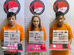 Terlibat Peredaran Narkoba di Labura, Tiga Pelaku Ditangkap, Satu Ditembak