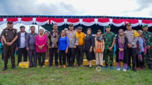 Bupati Karo Dampingi Kapoldasu Baksos di Kabanjahe