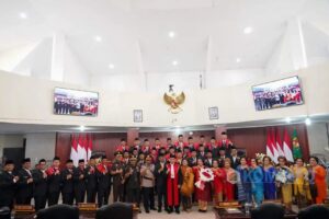 Bupati Cory Hadiri Pelantikan Anggota DPRD Karo Periode 2024-2029
