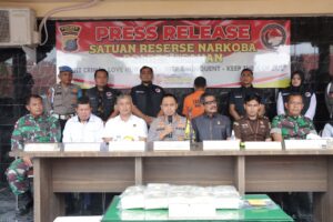 Polres Asahan Gagalkan Peredaran 10 Kg Sabu