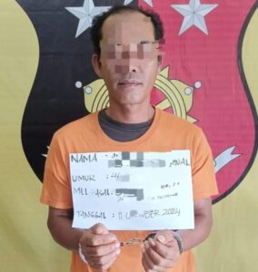 Reskrim Polsek Panai Tengah Tangkap Maling Rel Lokomotif