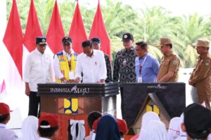 Presiden Jokowi Resmikan Tol Indrapura-Kisaran