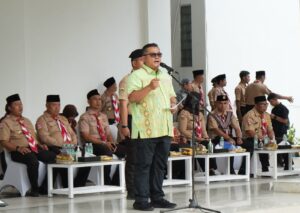 Topan Ginting Lepas 112 Kontingen Kwarcab Gerakan Pramuka Kota Medan Ikuti 2nd Islamic Private School International Scout Camp Pattani-Thailand