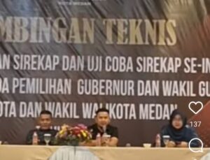 KPU Medan Adakan Bimtek Lanjutan Penggunaan Sirekap untuk PPK dan PPS
