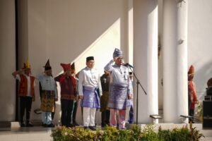 Kenakan Pakaian Adat Melayu, Plt Walikota Pimpin Upacara Peringatan Hari Sumpah Pemuda