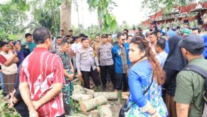 Pjs Bupati Labuhanbatu Bubarkan Perkemahan Kompas 7 di Bilah Hulu