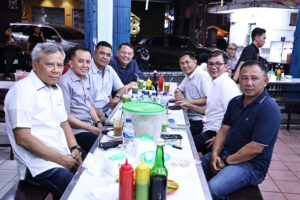 Pj Gubsu Fatoni Ngopi Bareng Forkopimda Bahas Perkembangan Sumut
