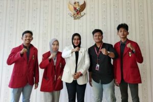 Terima Audensi IMM Hukum UMSU, Lailatul Badri Support Lomba Olahraga dan Paskibraka 