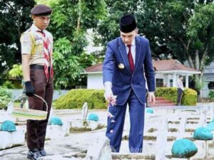 Momen Hari Pahlawan, Pjs Bupati dan Forkopimda Labuhanbatu Ziarah di TMP