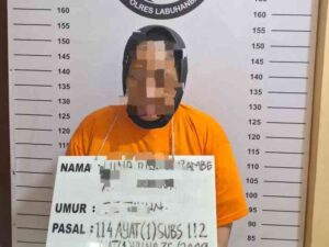 Terlibat Peredaran Narkoba, IRT di Rantauprapat Ditangkap Polisi