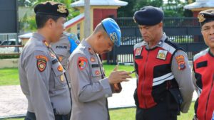 Dukung Pemberantasan Judi Online,  Sipropam Polres Labuhanbatu Periksa Ponsel Internal