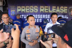 Serang Rumah Warga, 6 Geng Motor Ditangkap Polres Asahan