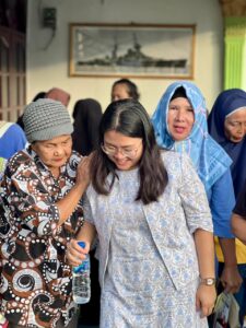 Margaret MS Tampung Aspirasi Warga Komplek BTN
