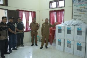 Bupati Asahan Tinjau Persiapan Pilkada 2024