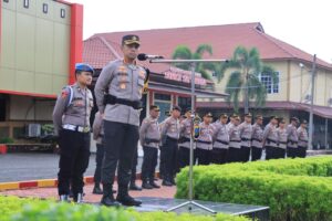 Jelang Pilkada, Polres Asahan Apel Serpas Pengamanan TPS