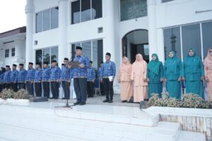 Pemkab Asahan Upacara Peringatan HUT Ke-53 Korpri