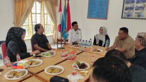 Paslon Maya-Jamri Kunjungi PWI Labuhanbatu