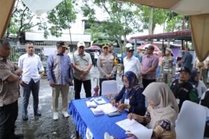 Bupati Bersama Forkopimda Asahan Tinjau Pilkada Serentak Tahun 2024