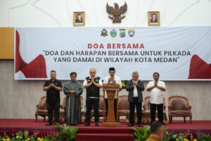 Pemko Medan Dukung Doa Bersama Demi Kelancaraan Pilkada Kota Medan Yang Damai