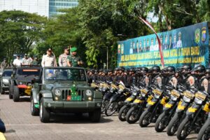Apel Gelar Pasukan Pengamanan Nataru, Pemerintah Serius Ciptakan Rasa Aman dan Nyaman di Masyarakat