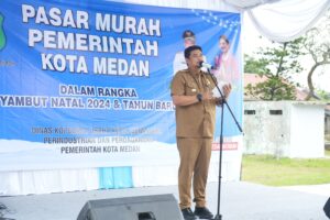 Sambut  Natal dan Tahun Baru, Pemko Medan Gelar Pasar Murah di 53 Titik