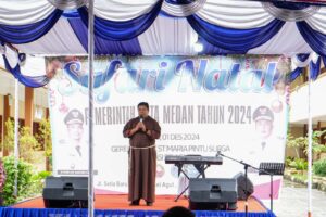 Safari Natal, Pemko Medan Salurkan Bantuan Rp50 Juta Renovasi Gereja Katolik Santa Maria Pintu Surga