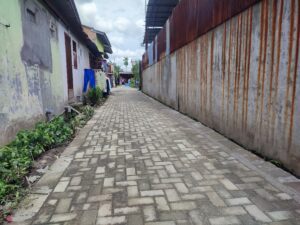 Tingkatkan Aksesibilitas Warga, Pemko Medan Rehabilitasi Jalan Lingkungan di Medan Deli