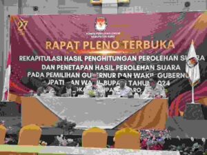 Rapat Pleno Rekapitulasi Suara Pilkada Karo Aman dan Kondusif