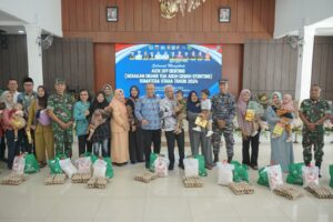 Launching Genting, Bupati dan Forkopimda Asahan Salurkan Bantuan Gizi Ibu dan Anak