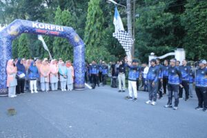 HUT Ke-53, Korpri Asahan Gerak Jalan Santai