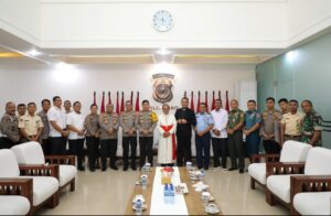 Wakapoldasu Terima Kunjungan Pastoral Uskup Katolik TNI-Polri