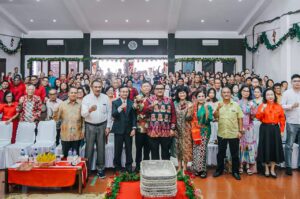 Bobby Nasution Hadiri HUT Ke-33 GKPB MDC Medan