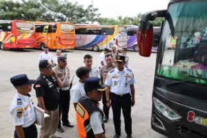 1200 Peserta Mudik Gratis Nataru Pemprovsu Diberangkatkan dari Terminal Amplas