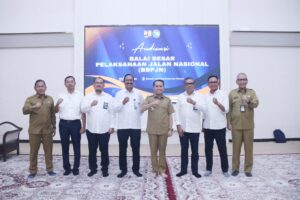 Terima Kunjungan Kepala BBPJN PUPR, Pj Gubsu Fatoni: Jaga Sinergi Bangun Daerah
