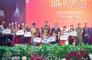 Perayaan Natal Oikumene Kota Medan 2024 Berlangsung Meriah & Penuh Suka Cita