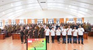 Pemkab Karo Dukung Program Jaga Desa dan Pembangunan Rumah Restorative Justice