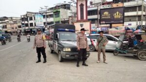 Cegah Kejahatan Jalanan, Polsek Bilah Hulu Patroli Presisi