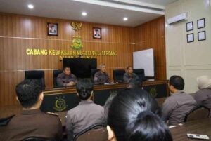 Pastikan Pelayanan Optimal, Tim Kejatisu Sidak ke Sejumlah Kejari dan Cabjari