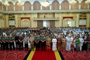 Pemprovsu Apresiasi Perayaan Natal Kodam I Bukit Barisan Bersama Kasad Maruli Simanjuntak