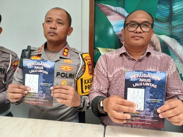 Hari Ini Dishub Kota Medan Lakukan Perubahan Arus Lalulintas