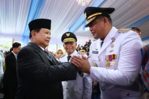 Usai Dilantik Jadi Gubsu Bobby Nasution Pastikan Akan Selaraskan Program dengan Pemerintah Pusat