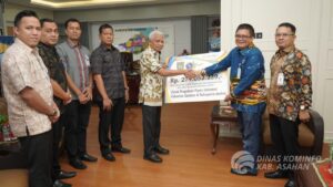 Pemkab Asahan Terima CSR dari Bank Sumut Kisaran