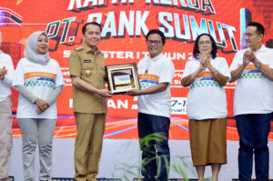 Raker Bank Sumut 2025, Pj Gubsu:  Terus Tumbuh Jadi BUMD Terbesar di Indonesia