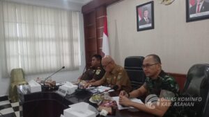 Forkopimda Asahan Ikuti Rakor Pengendalian Inflasi 2025
