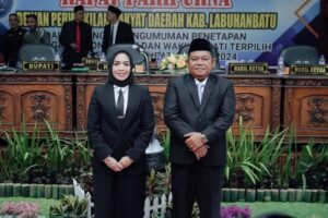 DPRD Labuhanbatu Umumkan Maya-Jamri Sebagai Bupati-Wabup Terpilih