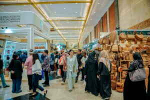Ketua Dekranasda Kota Medan Kahiyang Ayu Hadiri The Jakarta Inacraft 2025