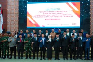 Bobby Nasution Ikuti Paripurna Pengumuman Penetapan Gubsu-Wagubsu Terpilih