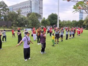 Golden Dream Festival SOIna Sumut: Ratusan Anak Bertalenta Khusus Antusias Ikuti Senam Ceria