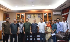 Salman Alfarisi Terima Silaturahmi Pokja Wartawan DPRD Sumut